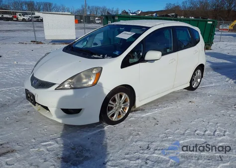 2010 Honda Fit Sport from USA, damaged, VIN JHMGE8H43AC004161